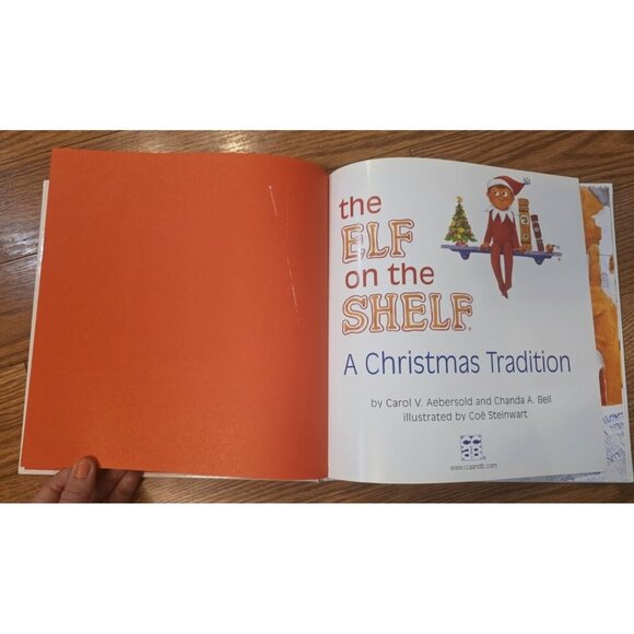 Elf on the Shelf A Christmas Tradition Hardcover Book 200 by Aebersold... READ - Picture 3 of 9